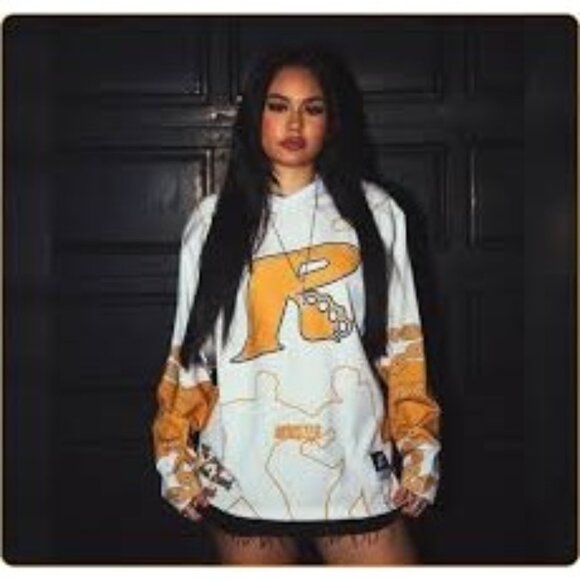 Rebellis Devious Hockey Jersey in White - Picture 2 of 5